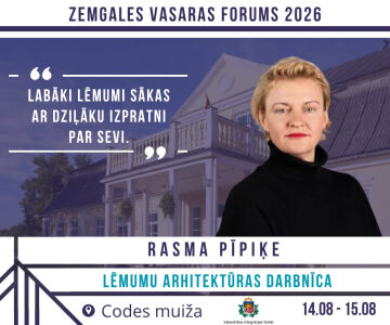 Zemgales aktīvo iedzīvotāju vasaras forums 2026