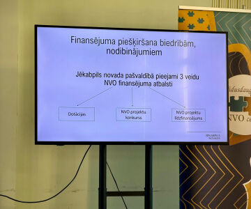 Aizvadīta “Vidusdaugavas NVO centra” biedru sapulce