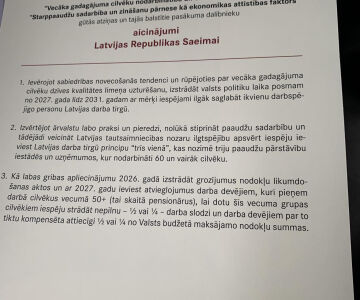 Saeimā – Senioru diena