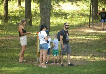 Pozitīvas emocijas pēc ģimeņu pasākuma Jēkabpils Mežaparkā