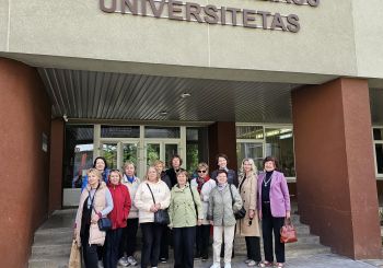 Viļņā stāsts par U3A jeb Trešās paaudzes universitāti gluži kā Francijā