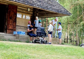 Pozitīvas emocijas pēc ģimeņu pasākuma Jēkabpils Mežaparkā