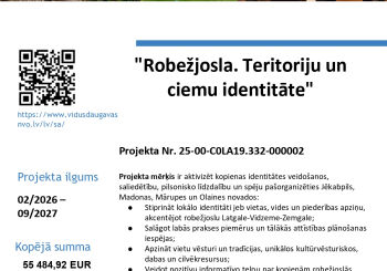 Projekta “Robežjosla. Teritoriju un ciemu identitāte” seminārs Vīpē