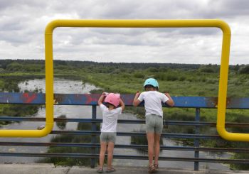 Pozitīvas emocijas pēc ģimeņu pasākuma Jēkabpils Mežaparkā