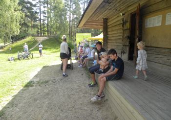 Pozitīvas emocijas pēc ģimeņu pasākuma Jēkabpils Mežaparkā