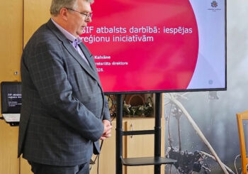 Sabiedrības integrācijas fonds reģionālajā vizītē apmeklē Jēkabpili
