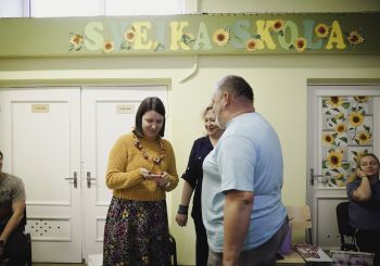 KULTŪRTANDĒMS: Ukraiņu un latviešu ģimenes piedalās ģimeņu nometnē “MĒS”