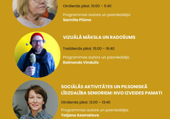 Vidusdaugavas Senioru universitātē valda rosība, zinātkāre un vēlme mācīties - dzīve ViSU rit aktīvi, daudzveidīgi un iedvesmojoši 