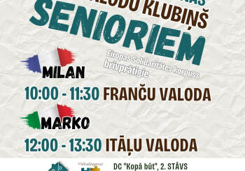 Dienas centrs “Kopā būt” - vieta, kur satikties, iesaistīties un būt aktīviem Jēkabpils  novada senioriem