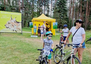 Pozitīvas emocijas pēc ģimeņu pasākuma Jēkabpils Mežaparkā