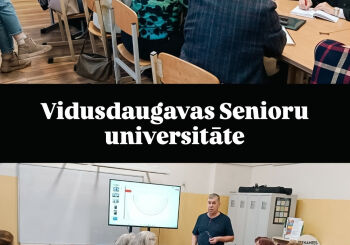 Vidusdaugavas Senioru universitātes (ViSU) studentiem īpašas tikšanās!