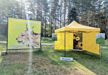 Pozitīvas emocijas pēc ģimeņu pasākuma Jēkabpils Mežaparkā
