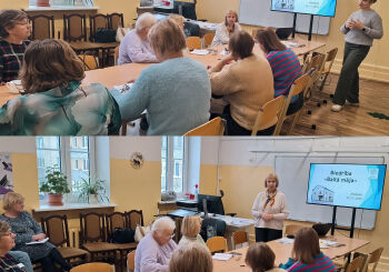 Vidusdaugavas Senioru universitātes (ViSU) studentiem īpašas tikšanās!