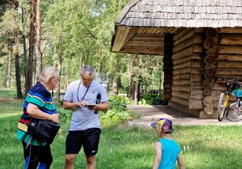 Pozitīvas emocijas pēc ģimeņu pasākuma Jēkabpils Mežaparkā