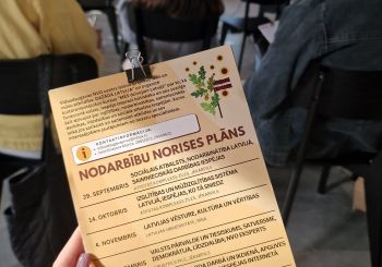 Aizvadīts pirmais seminārs no piecu kultūrorientējošu kursu cikla Ukrainas civiliedzīvotājiem