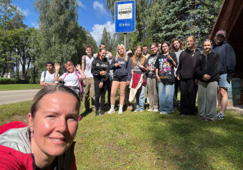 Elkšņos norisinās jauniešu iniciatīvu projekts