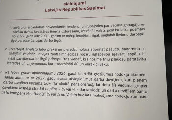 Saeimā – Senioru diena