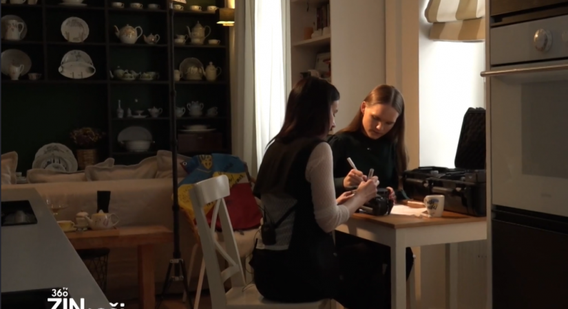 TV360 ZIŅneši viesojas pie Vidusdaugavas NVO centra un Ritas Šteinas