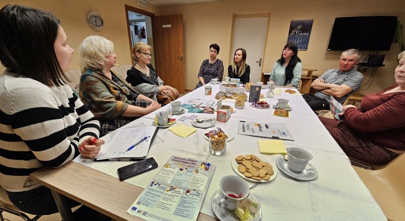 Vidusdaugavas NVO centra pārstāvji dodas uz Jaunjelgavu