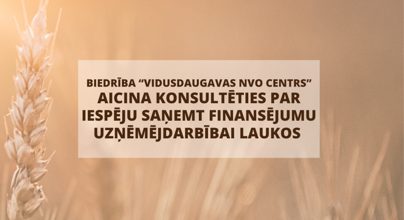 LEADER: aicina uz individuālajām konsultācijām Vīpē un Variešos