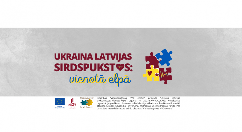 Ukrainas civiliedzīvotājus aicina pieteikties dalībai projektā