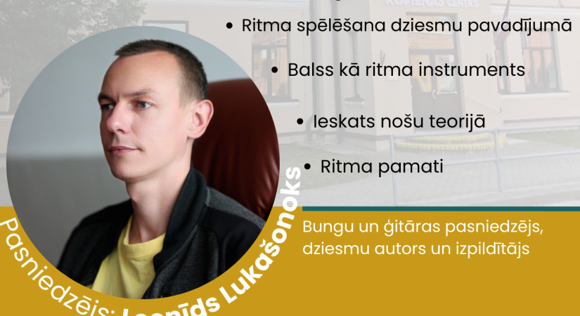 Ritma un skaņu laboratorija - radošs ceļojums mūzikas pasaulē