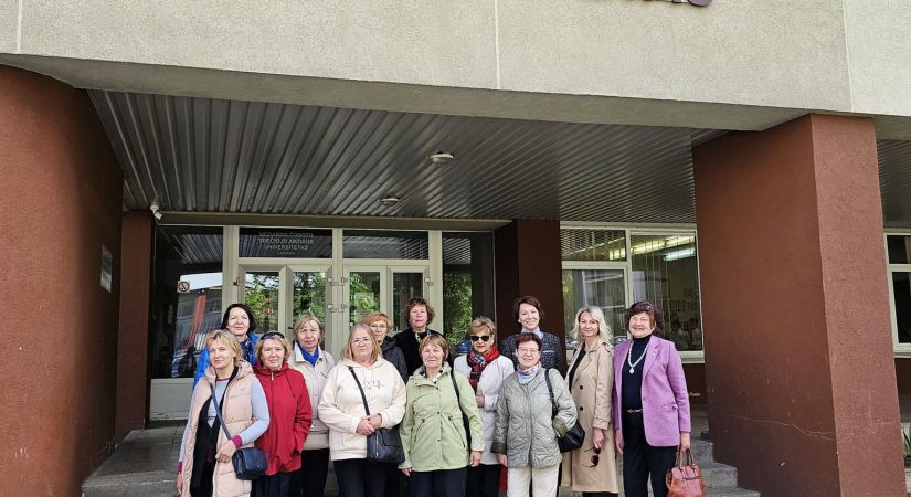 Viļņā stāsts par U3A jeb Trešās paaudzes universitāti gluži kā Francijā