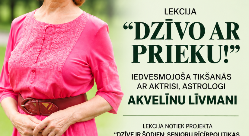 Jēkabpils novada seniori tiek aicināti uz izglītojošu lekciju 