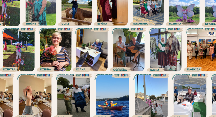 Sveicam Starptaustiskajā Senioru dienā ar fotokonkursu 