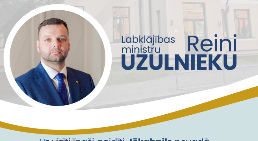 Tikšanās ar labklājības ministru Reini Uzulnieku Jēkabpils novada Kopienas centrā
