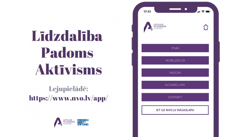 Lejupielādē sabiedrības līdzdalības aplikāciju