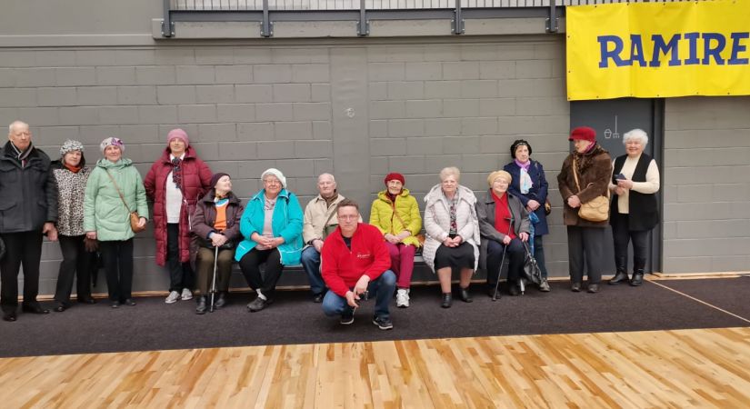 7. aprīlī DC ‘’ Kopā būt’’ seniori apmeklēja Jēkabpils sporta halli.