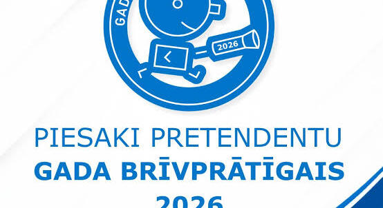 Sākusies pretendentu pieteikšana Gada Brīvprātīgais 2026 godināšanai