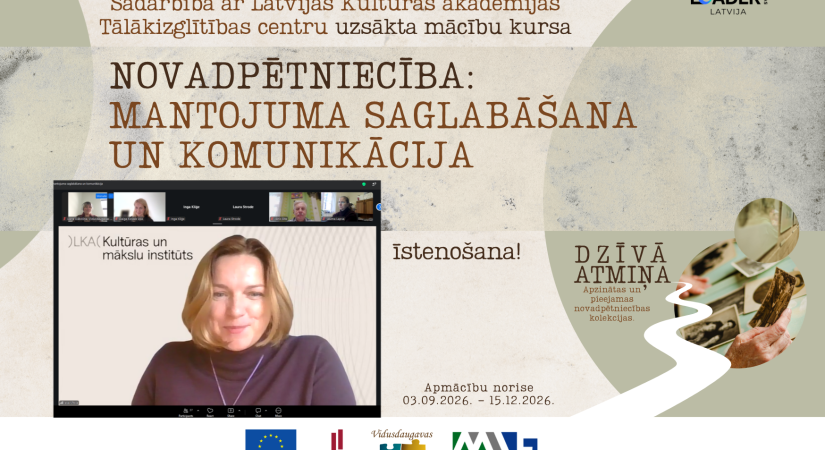 Uzsākta mācību kursa 