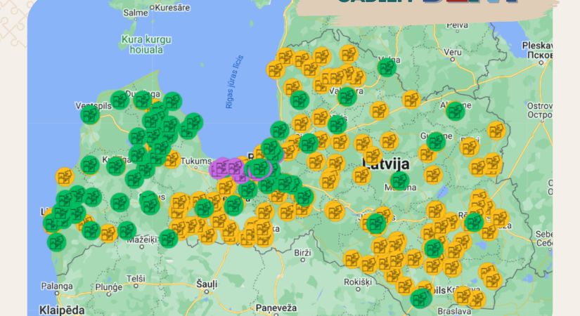 Izveidota resursu karte senioriem