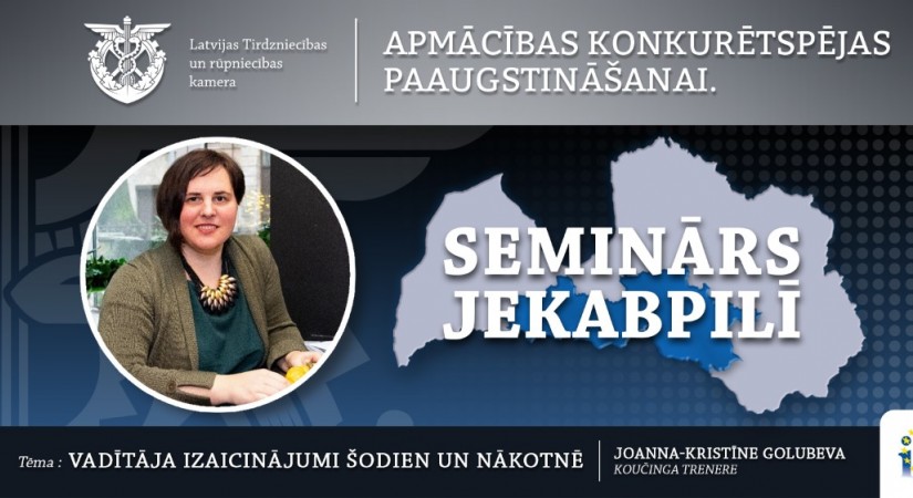 Aicina izglītoties organizāciju vadītājus