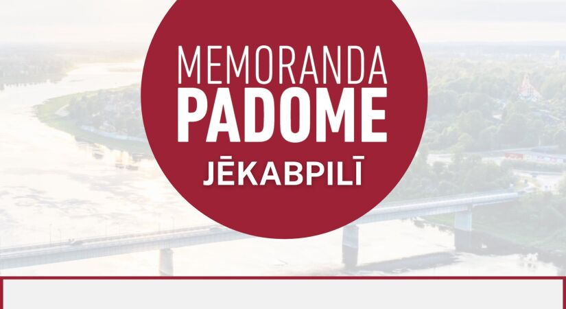Aicinām NVO pārstāvjus uz Memoranda padomes sēdi Jēkabpilī!