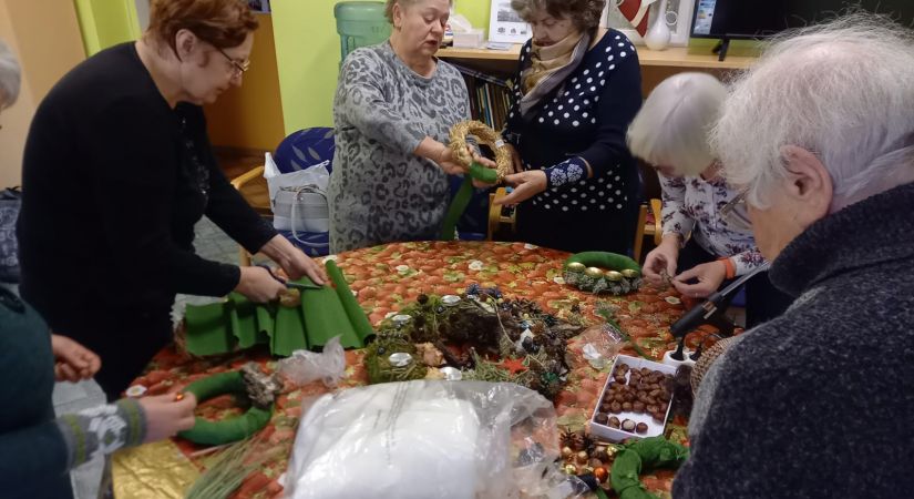 Ziemassvētku radošās darbnīcas Dienas Centrā