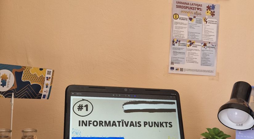 Informatīvā punkta darbības nodrošināšana Ukrainas civiliedzīvotāju atbalstam