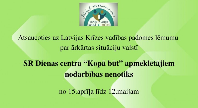 Dienas centrā 