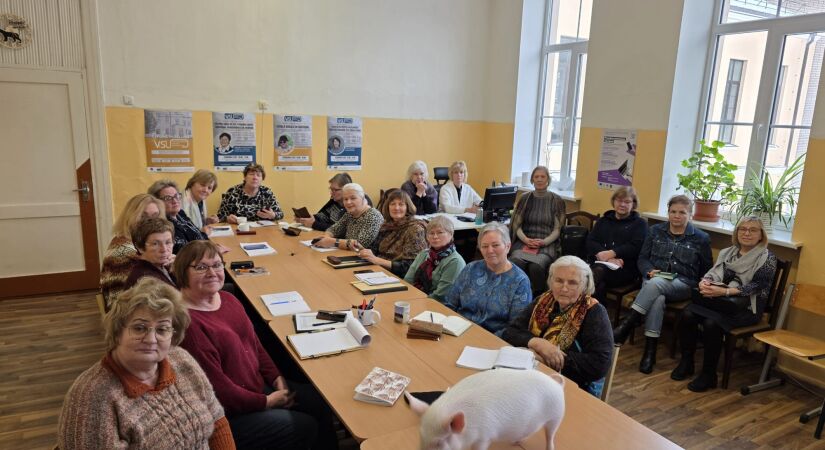 Vidusdaugavas Senioru universitātē valda rosība, zinātkāre un vēlme mācīties - dzīve ViSU rit aktīvi, daudzveidīgi un iedvesmojoši 