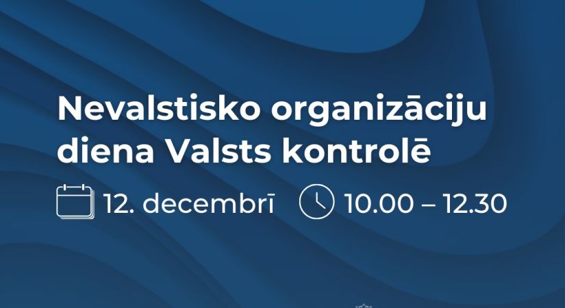 No sadarbības līdz pārmaiņām: Valsts kontrole aicina piedalīties Nevalstisko organizāciju dienā