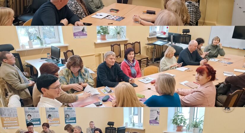 Vidusdaugavas Senioru universitātes (ViSU) studentiem īpašas tikšanās!