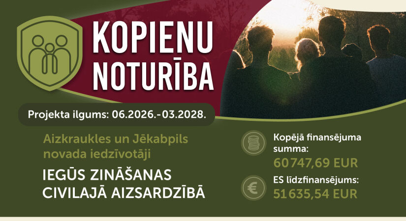 Apstiprināts starpvalstu sadarbības projekts “Kopienu noturība