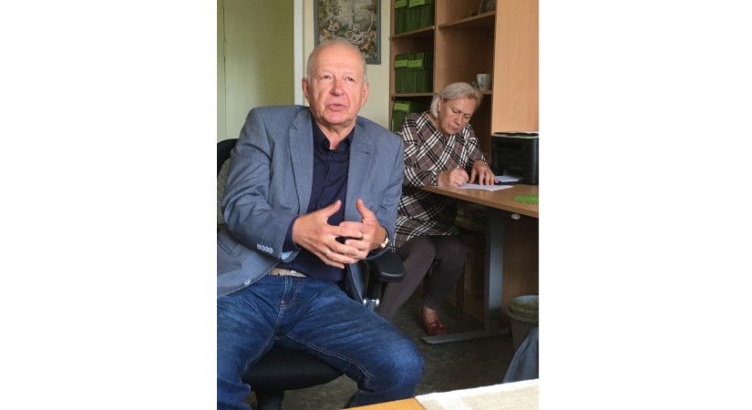 Dienas centrā “Kopā būt” viesojas deputāts Aleksandrs Deinis