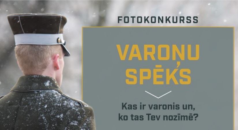 Fotokonkurss jauniešiem „Varoņa spēks”