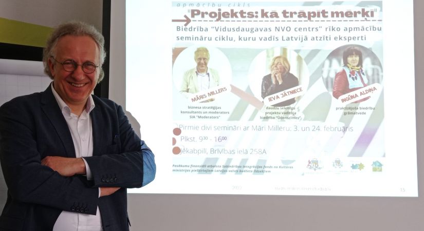 Uzsākam apmācības par veiksmīgu projekta pieteikuma sagatavošanu