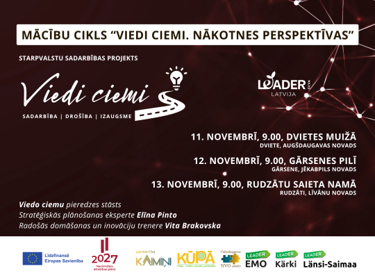 Tiks uzsākts mācību cikls „Viedi ciemi. Nākotnes perspektīvas” Viedajiem ciemiem