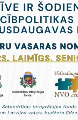 Aicinām pieteikties seniorus dalībai vasaras nometnē 