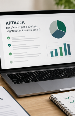 Pagarināts aptaujas aizpildīšanas termiņš biedrībām un nodibinājumiem par gada pārskatu sagatavošanu un iesniegšanu